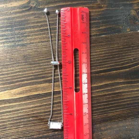 Kendra Scott Elaina Silver adjustable bracelet - Picture 4 of 6